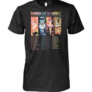 Rainbow Kitten Surprise Love Hate Music Box Tour Band Fan Gift T Shirt